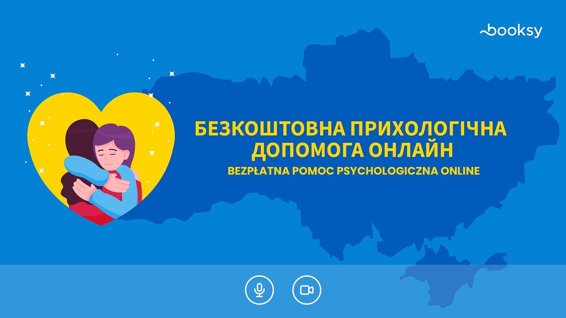 Psychologowie ruszają z bezpłatną pomocą psychologiczną online dla osób dotkniętych wojną. Booksy udostępnia im swoją aplikację za darmo